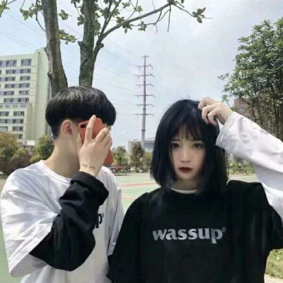 高清意境清新的微信情侣头像图片 唯美清新意境情侣头像