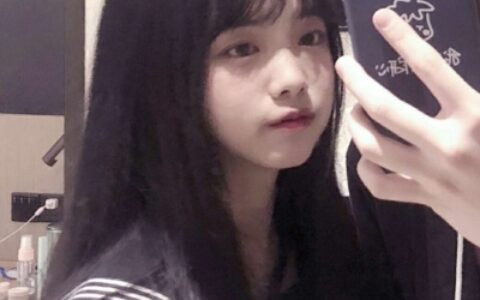 高清干净清新的真人情侣一对两张头像图片