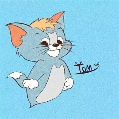 高清可爱的汤姆杰瑞情头一左一右图片 汤姆猫情头一左一右