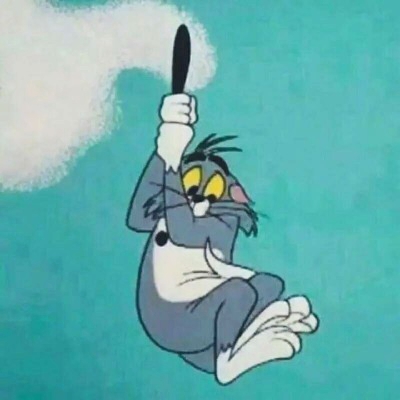 高清可爱的汤姆杰瑞情头一左一右图片 汤姆猫情头一左一右