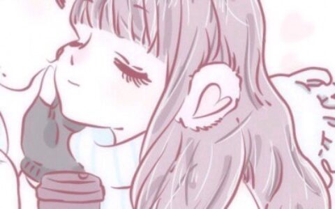 一对两张的唯美漫画情头图片 唯美情侣头像动漫高清