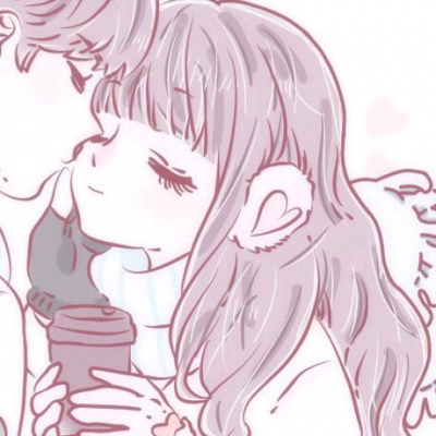 一对两张的唯美漫画情头图片 唯美情侣头像动漫高清