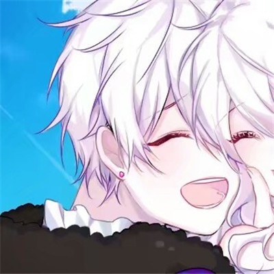 一对两张的唯美漫画情头图片 唯美情侣头像动漫高清