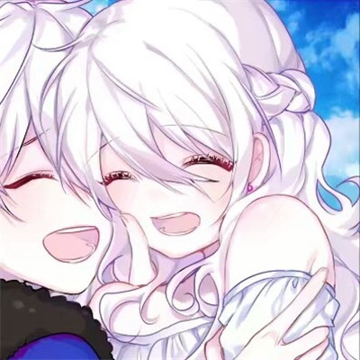 一对两张的唯美漫画情头图片 唯美情侣头像动漫高清