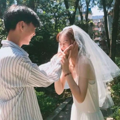 高清双人的一对两张唯美漂亮情侣头像图片