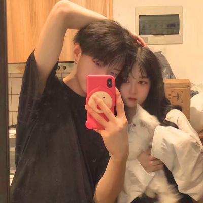 高清双人的一对两张唯美漂亮情侣头像图片