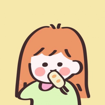 高清超萌的可爱卡通情侣头像一男一女图片