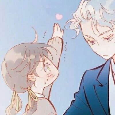 高清一对两张的宇宙琴未响漫画情侣头像图片 宇宙琴未响情头