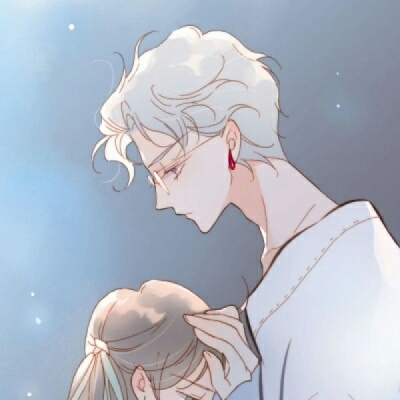 高清一对两张的宇宙琴未响漫画情侣头像图片 宇宙琴未响情头