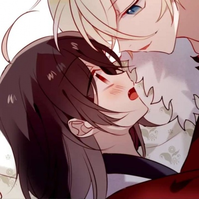 高清好看的快看漫画情侣头像一对两张图片