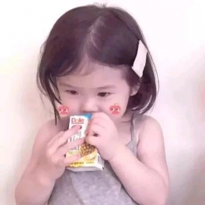 高清单人的小娃情头一男一女图片 qq情头萌娃一男一女