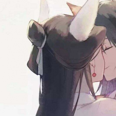 一对两张的撩人超甜情头动漫高清图片 情头超甜二次元