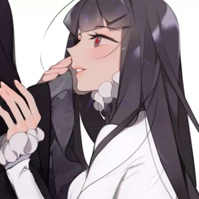 高清甜蜜的情头动漫情侣双人两张图片