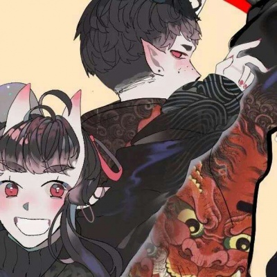 高清好看的双人漫画情侣头像图片 双人QQ情侣头像动漫