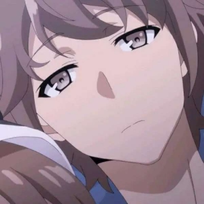 高清情头动漫一男一女图片