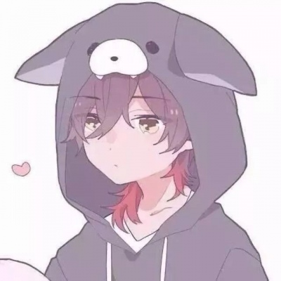 高清一男一女的抖音网红动漫情侣头像图片
