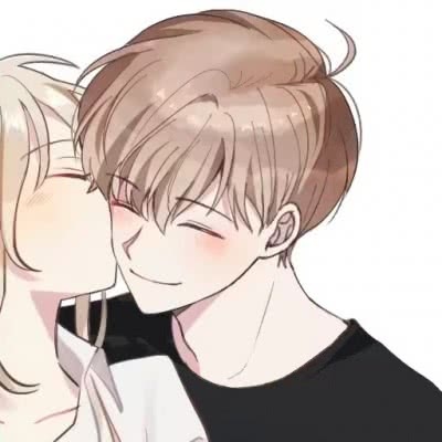 高清一对两张的二元次动漫情侣头像图片