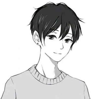高清一男一女的动画图片情侣头像可爱