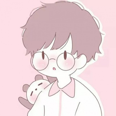 高清一男一女的动画图片情侣头像可爱