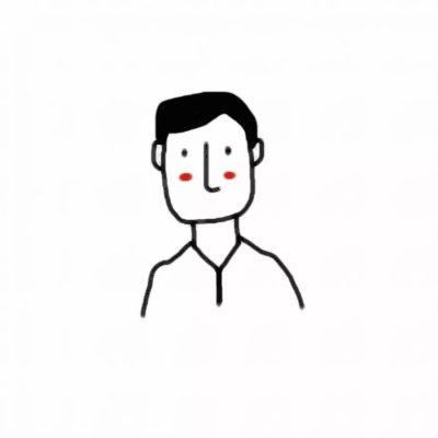 高清好看的简笔画情头图片 简约情侣头像一男一女