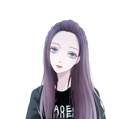 高清帅气的情侣头像手绘一对两张图片 手绘一男一女头像