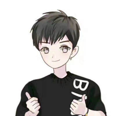 高清好看的清新简约动漫情侣头像图片