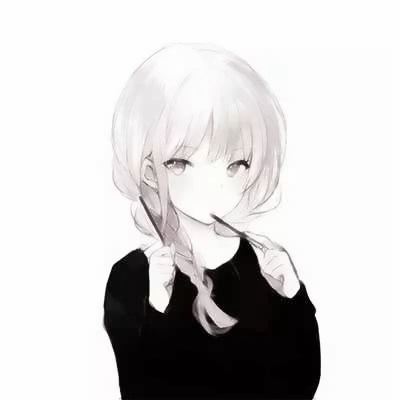 高清好看的一男一女情侣动漫头像图片