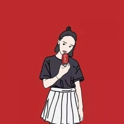 高清超萌的可爱手绘情侣头像一对两张图片