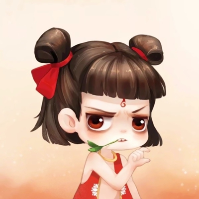 高清超萌的可爱手绘情侣头像一对两张图片
