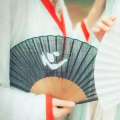 古风汉服真人情侣头像,高清一对两张的古风古装情头真人图