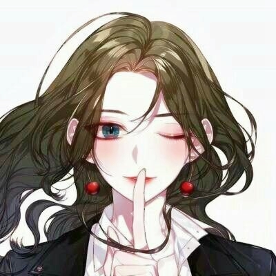 高清好看的动漫高冷情头一男一女图片 高冷情头动漫