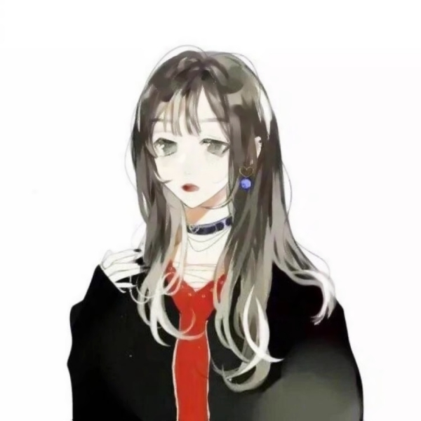 一男一女的高清动画情侣头像图片 情侣头像卡通漫画一对