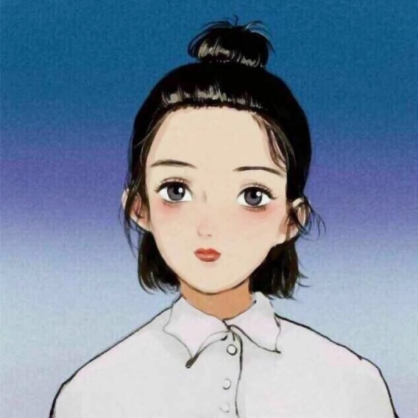 一男一女的高清动画情侣头像图片 情侣头像卡通漫画一对