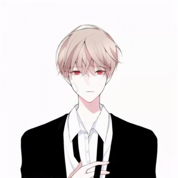 超清好看的动漫情侣头像分开2张图片 动漫情侣头一男一女分开