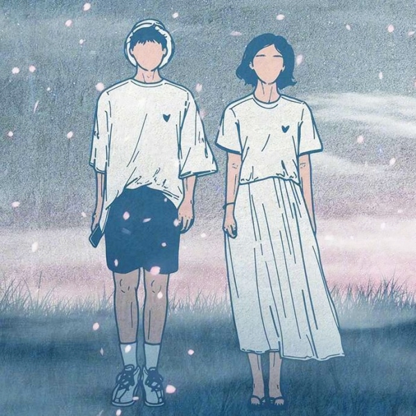 超高清好看的漫画情侣图片头像 最甜漫画情侣头像