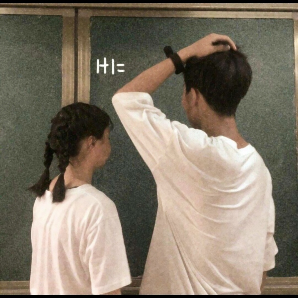 超个性的非主流双人情头图片 非主流双人情侣头像一对两张