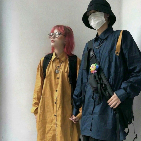 超个性的非主流双人情头图片 非主流双人情侣头像一对两张