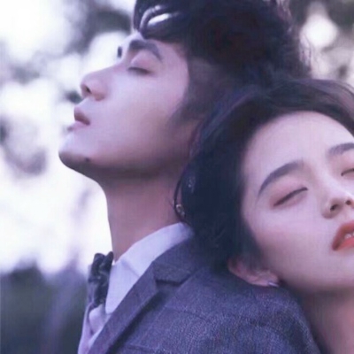 高清清新唯美的情侣头像背影侧面图片 情侣头像背影侧脸一对