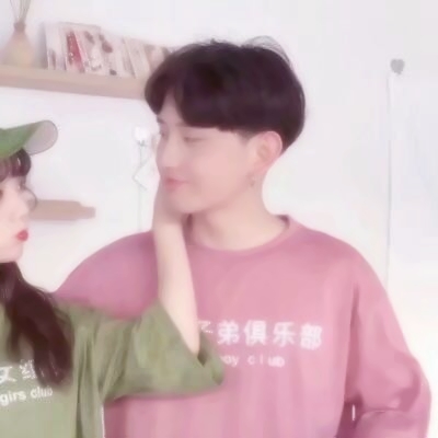 高清小清新一对两张的情头真人图片 情侣头像真人小清新