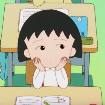 高清《樱桃小丸子》的情侣头像 樱桃小丸子大野情侣头像