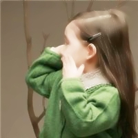 可爱情侣头像小孩子欧美的图片 欧美小孩情侣头像一左一右两张