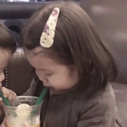 情侣头像小孩子一对两张