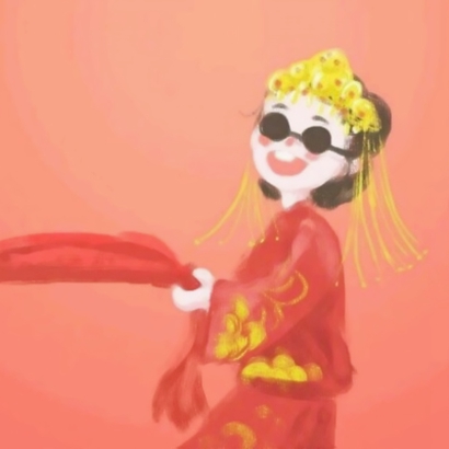 高清好笑搞怪的卡通情侣头像图片 情侣头像好笑