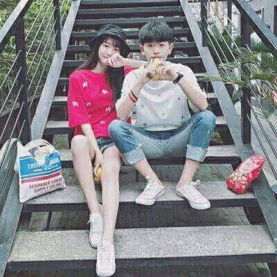 高清的韩系情侣头像时尚好看图片 情侣头像时尚韩系