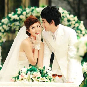 高清唯美的情侣结婚头像图片 结婚情侣头像