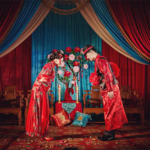 高清唯美的情侣结婚头像图片 结婚情侣头像