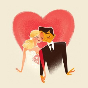 高清唯美的情侣结婚头像图片 结婚情侣头像
