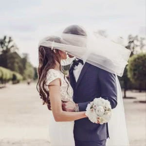 高清唯美的情侣结婚头像图片 结婚情侣头像