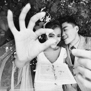 高清唯美的情侣结婚头像图片 结婚情侣头像