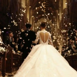 高清唯美的情侣结婚头像图片 结婚情侣头像